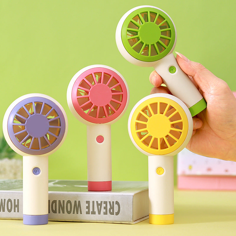 Women's portable hand fan with ergonomic design and quiet operating function Kalsten