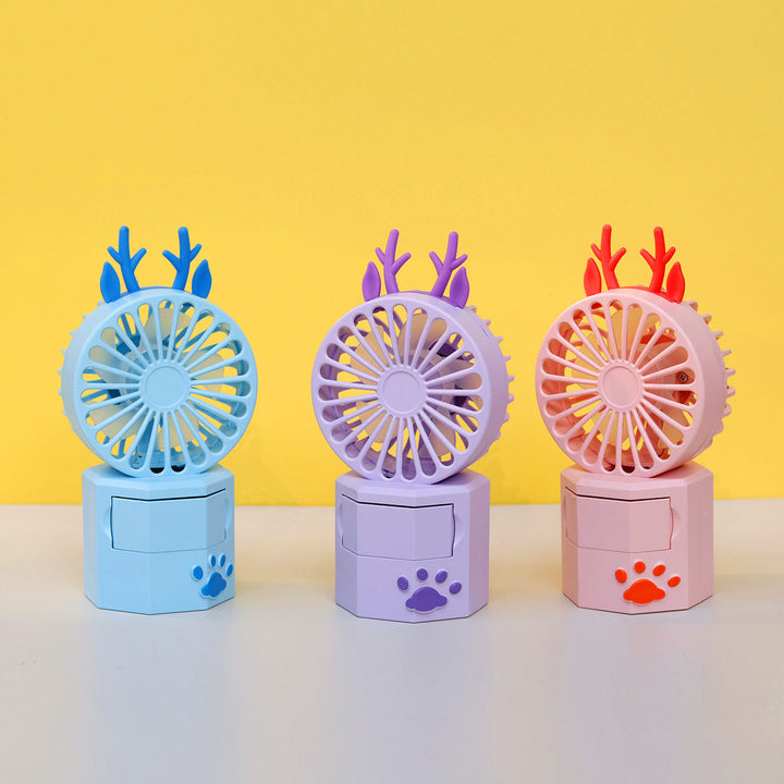 Unisex Portable Mini Fan with Animal Ears and USB Connection Kalsten
