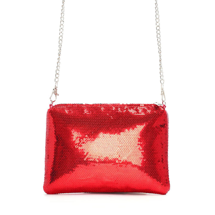 Elegant Clutch with Glitter Details Kalsten