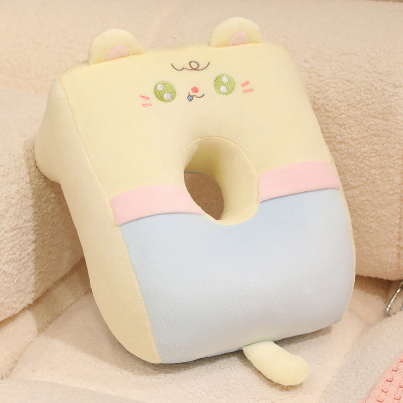 Cozy neck pillow with animal design Kalsten