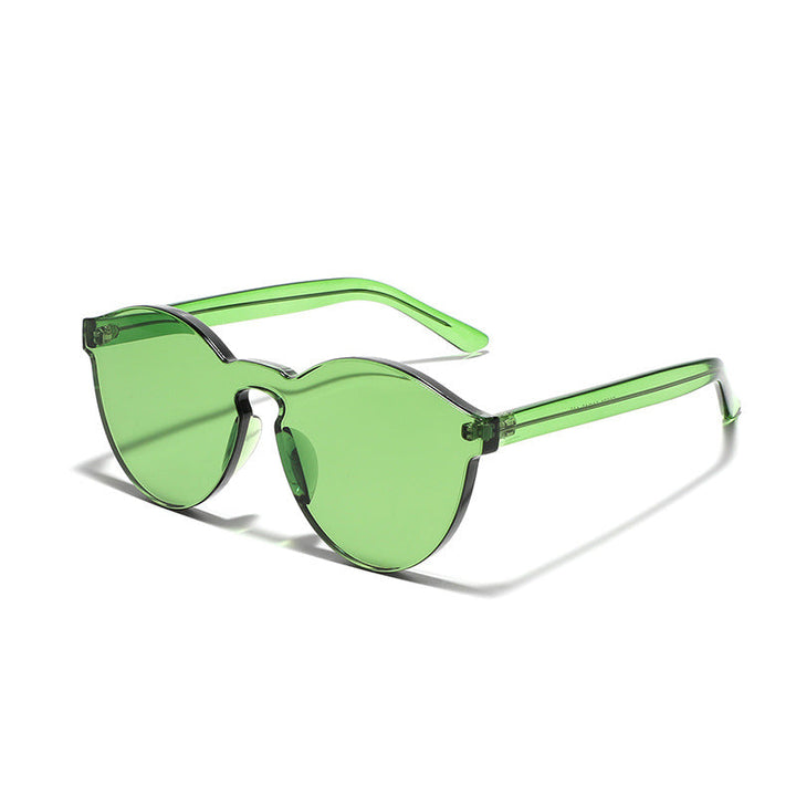 Women's stylish round sunglasses with innovative frame Wide Kalsten