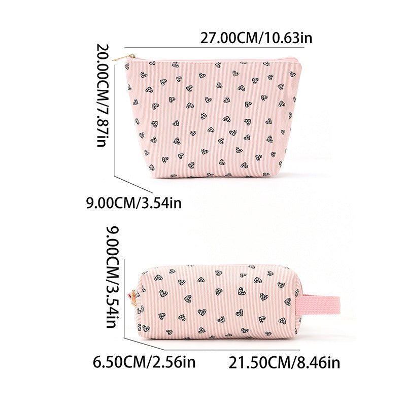 Cosmetic Set with Loving Heart Motif Kalsten