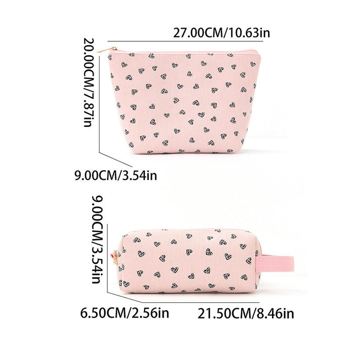 Cosmetic Set with Loving Heart Motif Kalsten