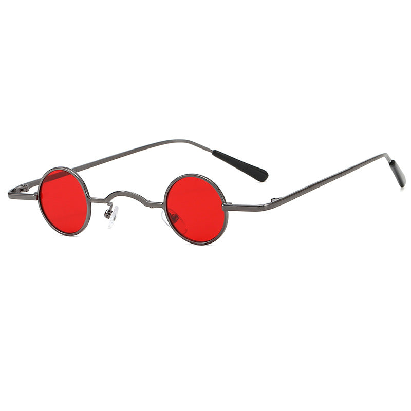 Women's fashionable round glasses with intricate metal frame Kalsten