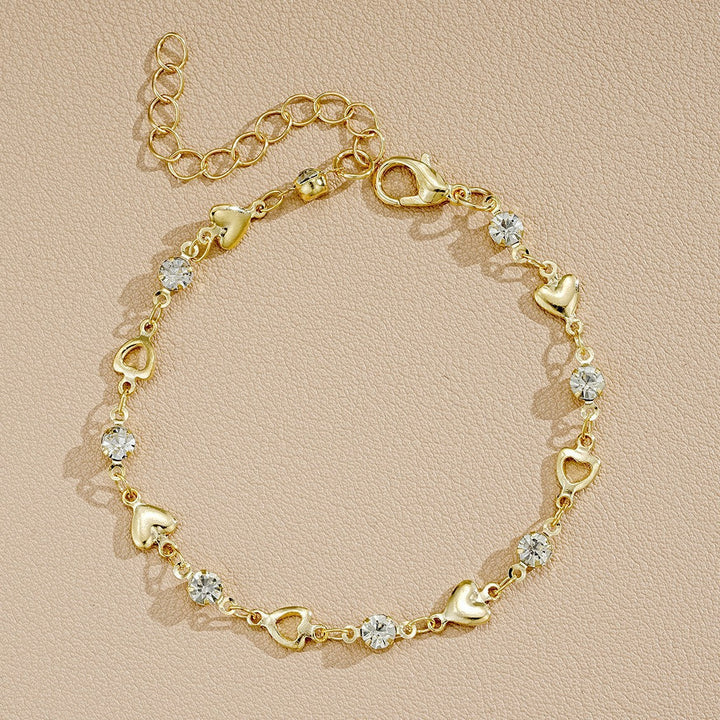 Heart-Inspired Charm Bracelet Kalsten