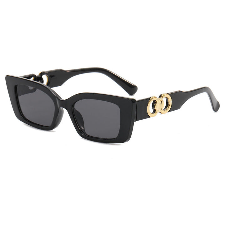 Women's Rectangular Designer Sunglasses with Luxurious Accents Kalsten