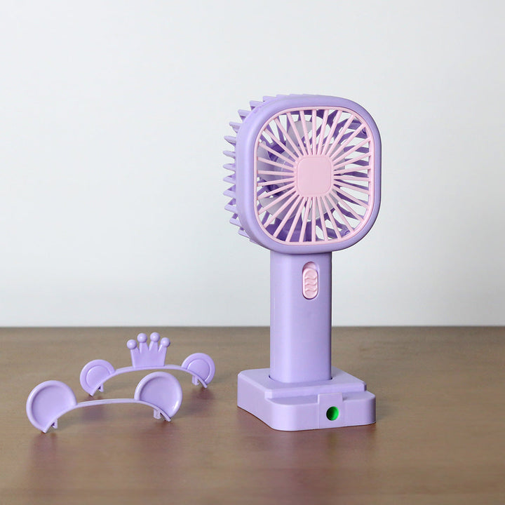Unisex Portable Hand Fan with Cute Animal Design Kalsten
