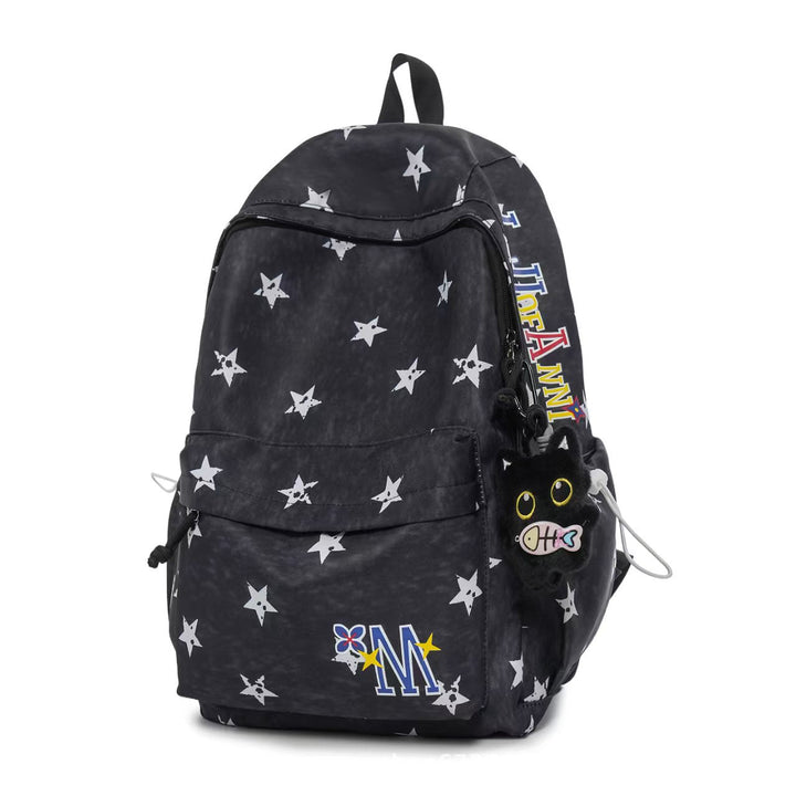 Star-Patterned Daily Use Backpack Kalsten
