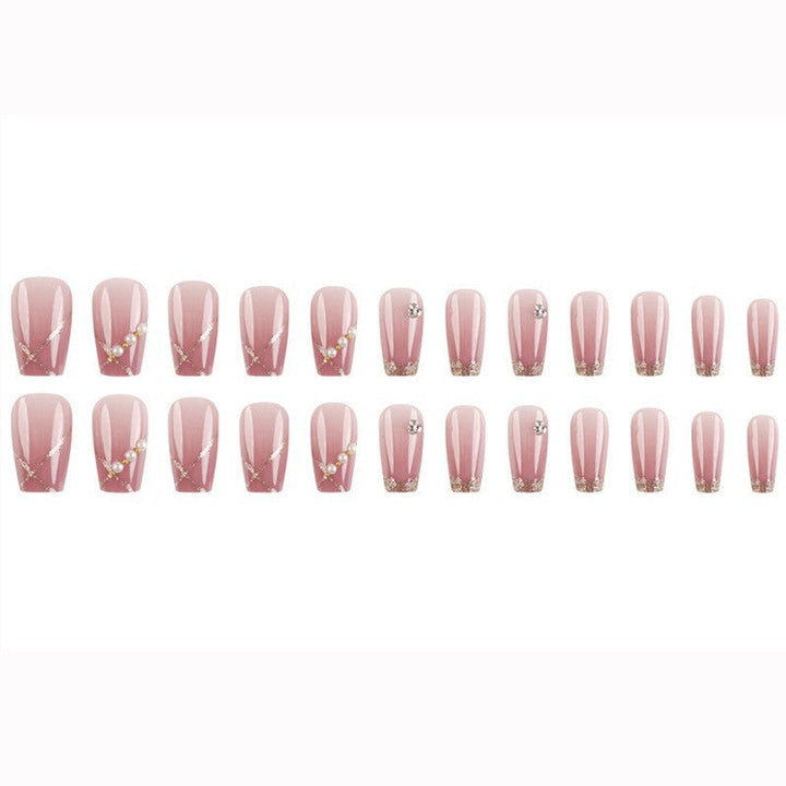 Artificial nails with heart design Kalsten