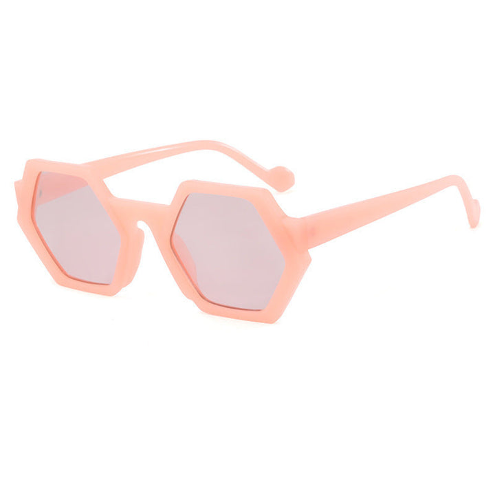 Ladies' striking sunglasses with hexagonal frame and comfortable fit Kalsten