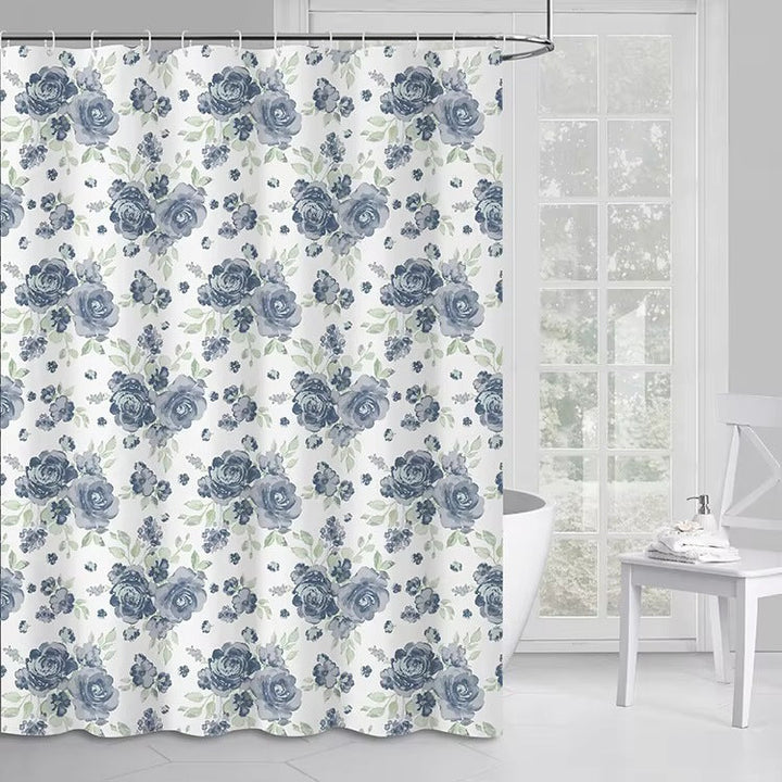 Floral Patterned Shower Curtain Kalsten