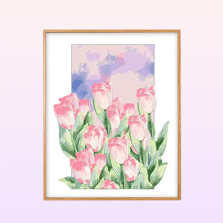 Floral Peony Illustration Wall Art Kalsten