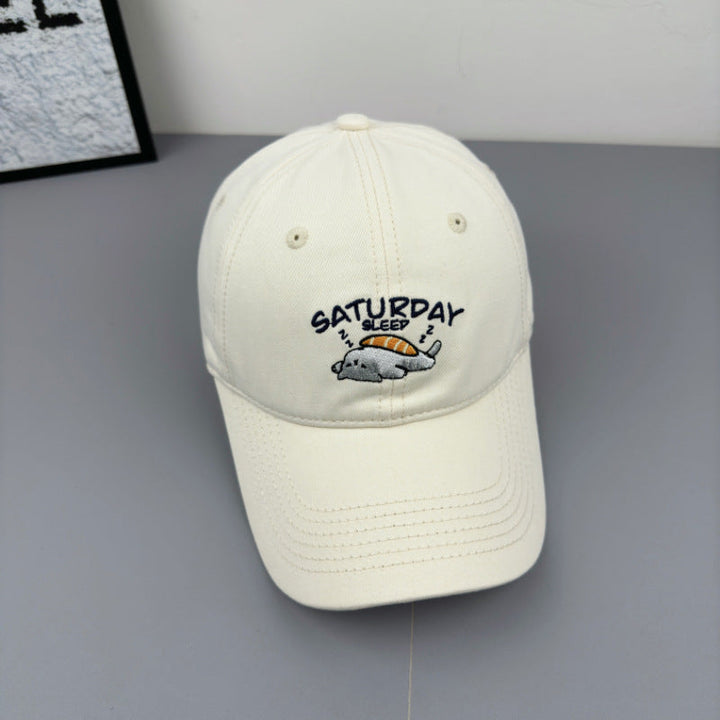 Unisex Playful Embroidered Cap Kalsten