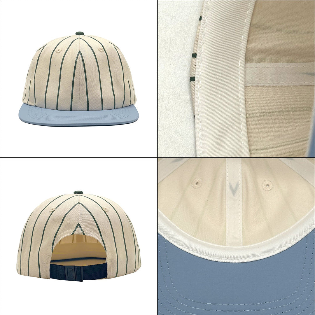 Women's fashionable cap with striped pattern Brehn