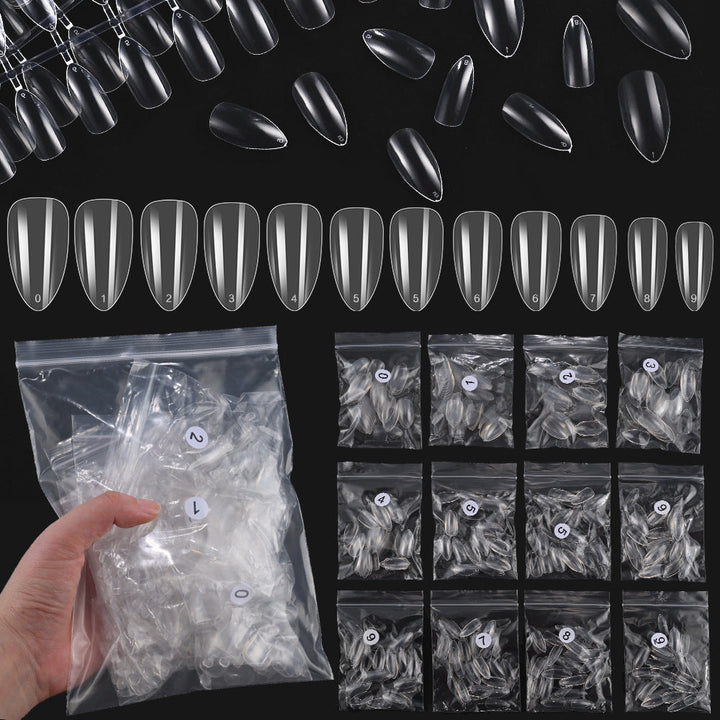Premium Clear Soft Gel Nail Tips Collection Kalsten