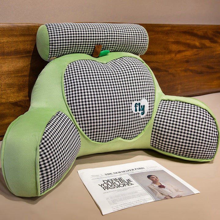 Comfortable support cushion with playful fruit design Kalsten