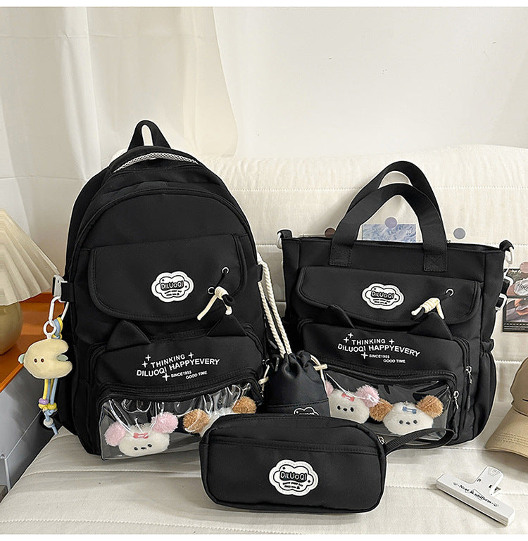 Multi-Functional School Backpack and Tote Bundle Kalsten