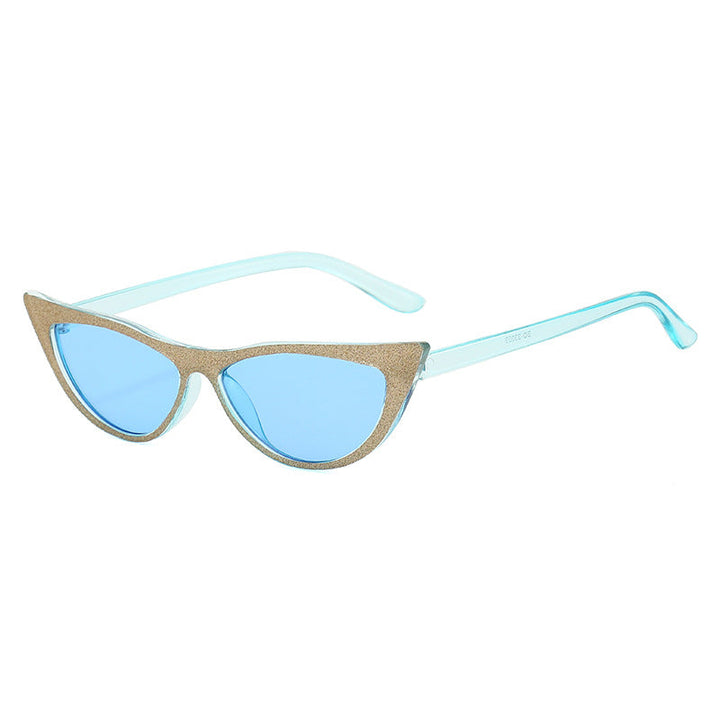 Women's Cat-Eye Sunglasses with Glittering Frame Kalsten
