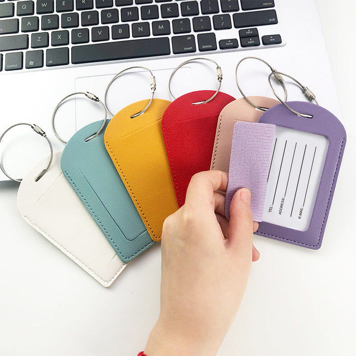 Premium Leather Travel Luggage Tag Kalsten