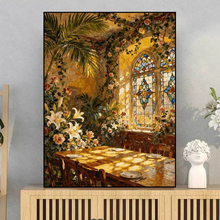 Abstract Sunset Wall Art Kalsten