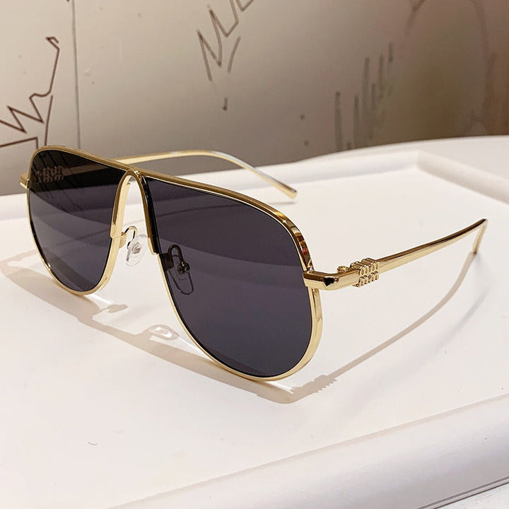 Men's Luxurious Oversized Aviator Sunglasses Kalsten