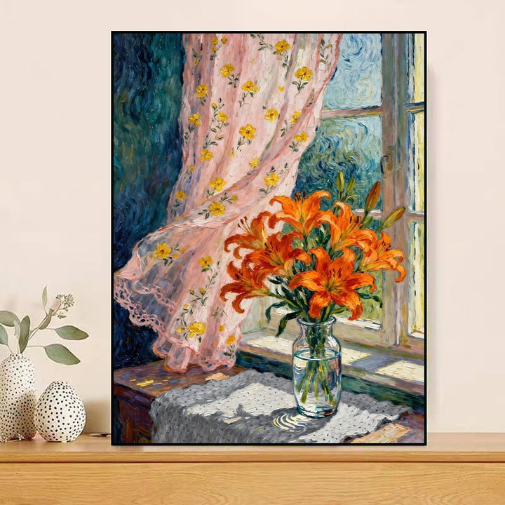 Vintage Floral Canvas Art Print Kalsten