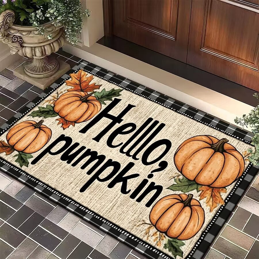 Festive Christmas Welcome Mat Acalora