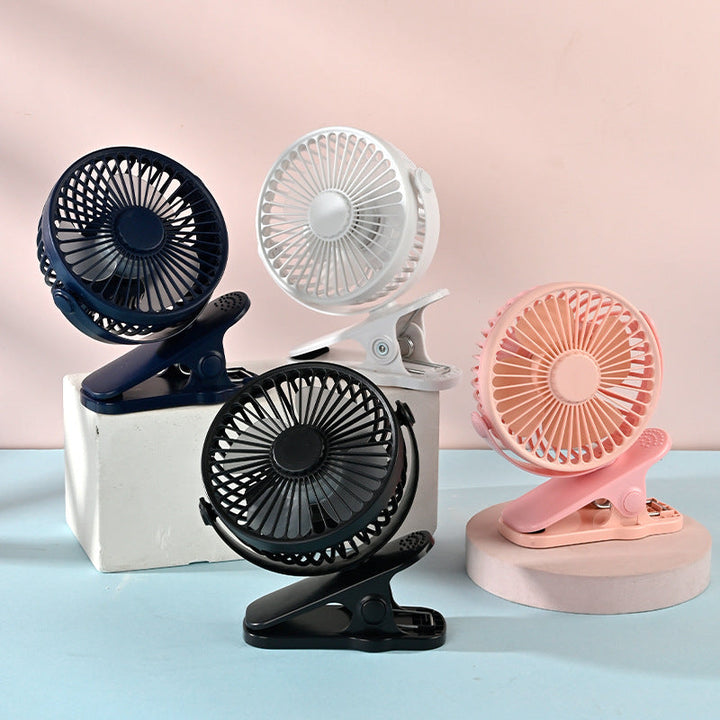 Unisex Compact Clip-On Air Circulator Fan Kalsten