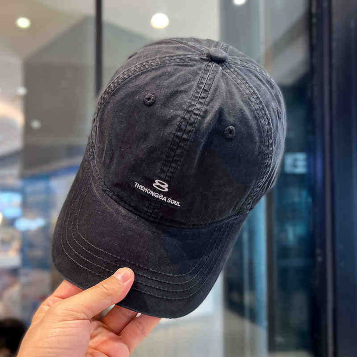Men's Distressed Cotton Baseball Cap Kalsten