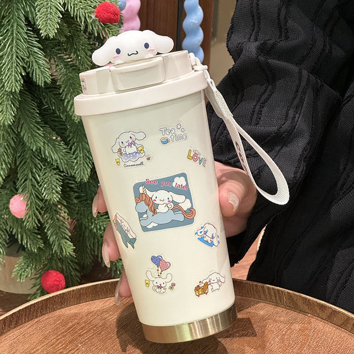 Women's insulated mug with playful character design Kalsten