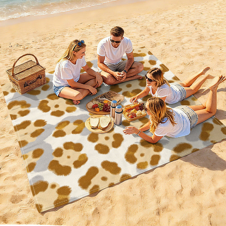 Mandala Design Beach Mat Kalsten