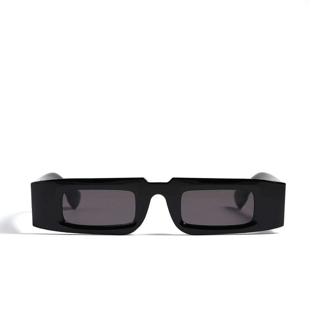 Women's fashionable geometric sunglasses with transparent frame and polarized lenses Kalsten