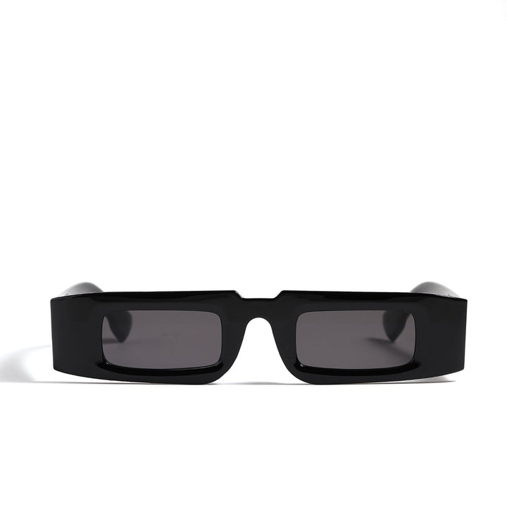 Women's fashionable geometric sunglasses with transparent frame and polarized lenses Kalsten