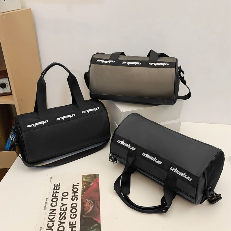 Sporty Duffel Bag with Ergonomic Carrying Handles Kalsten