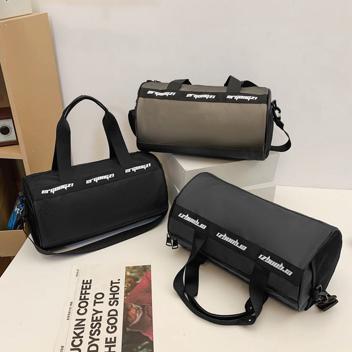 Sporty Duffel Bag with Ergonomic Carrying Handles Kalsten