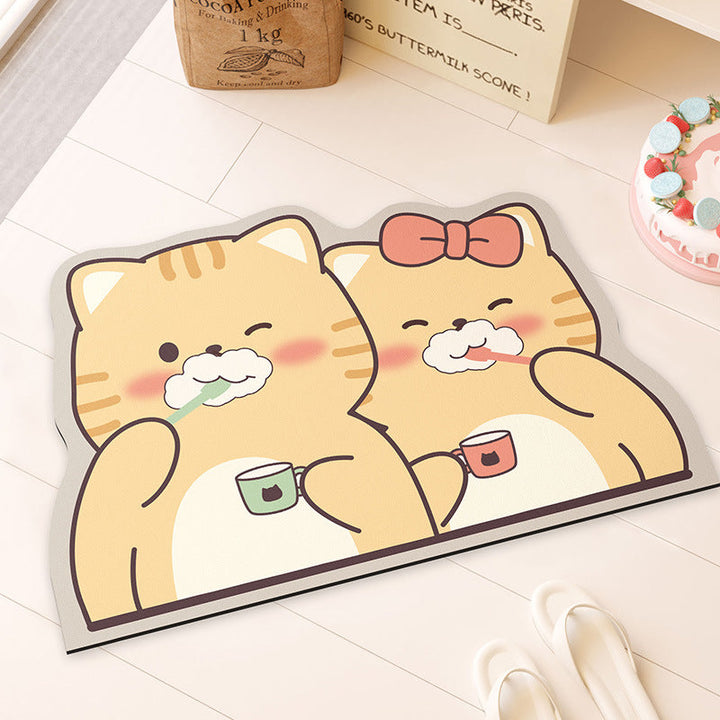 Cute Cartoon Character Floor Mat Kalsten