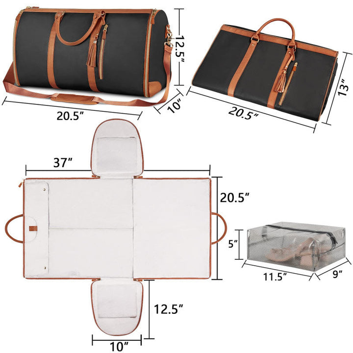 Elegant travel bag with versatile storage system Kalsten
