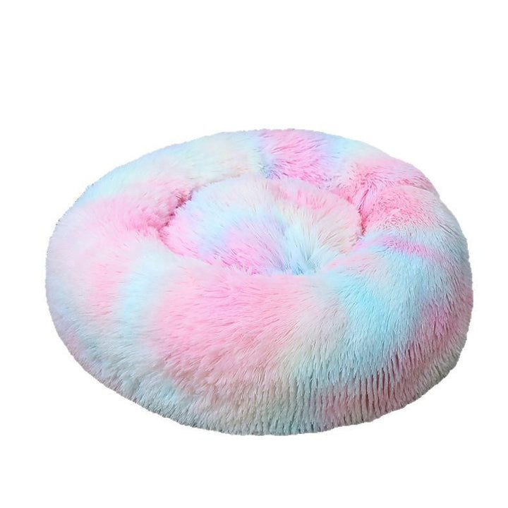 Women Round Plush Pet Bed Kalsten