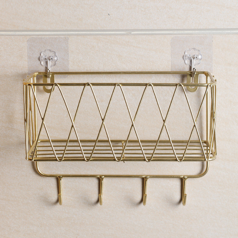 Decorative Wall-Mounted Storage Basket Kalsten