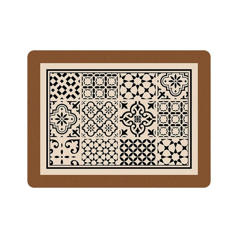 Geometric Pattern Floor Mat