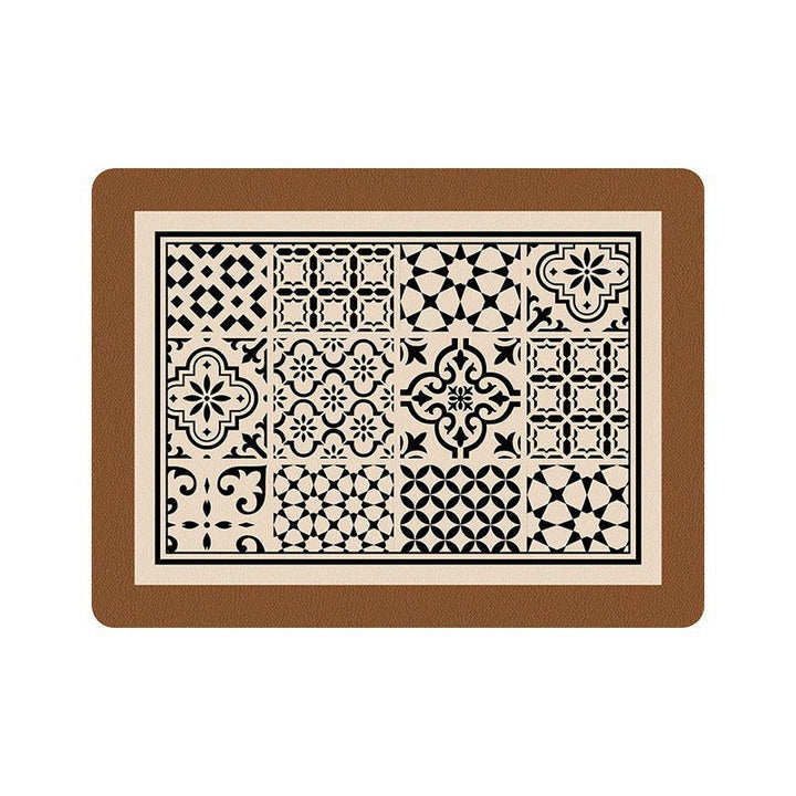 Geometric Pattern Floor Mat