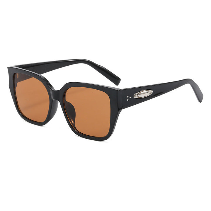 Women's sunglasses in modern square design with clear lenses Kalsten