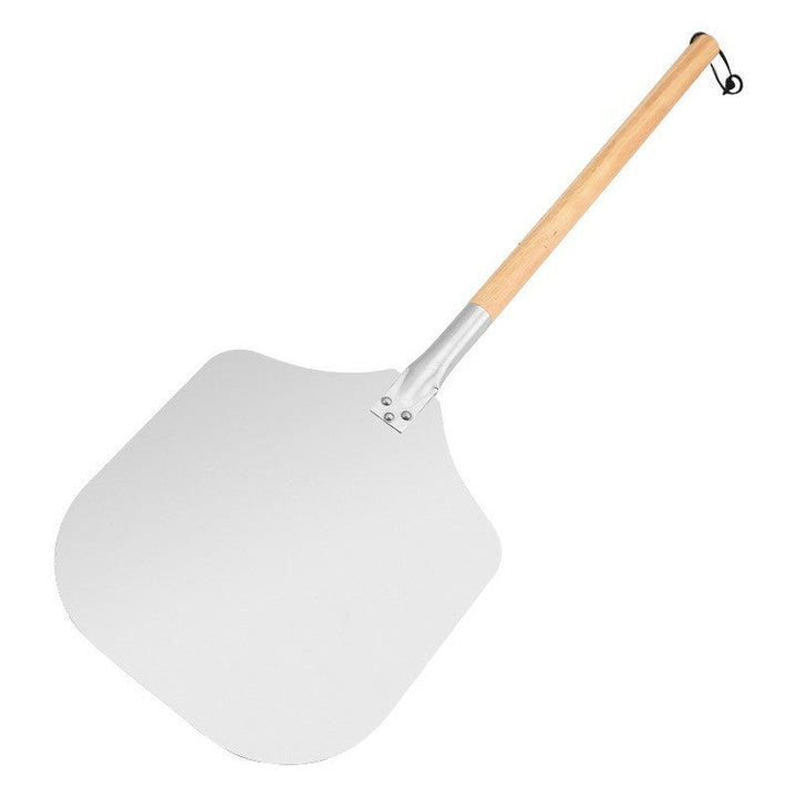 wooden handled long-reach aluminum pizza peel Kalsten