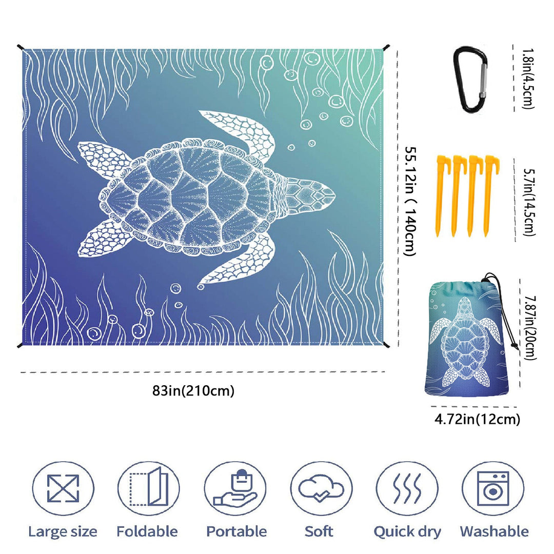 Large Outdoor Multi-Functional Picnic Blanket Kalsten