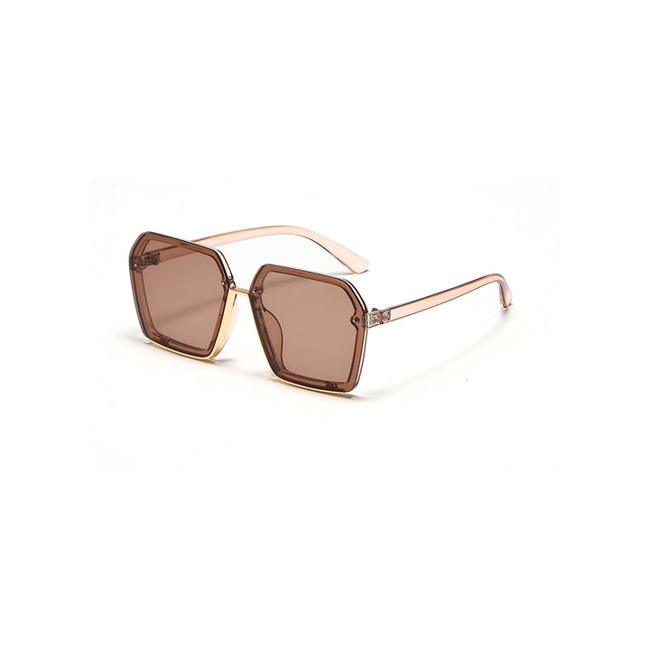 Women's creative oversized sunglasses with unique geometry Kalsten