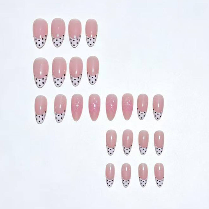 Elegant Floral Design Press-On Nail Tips Kalsten