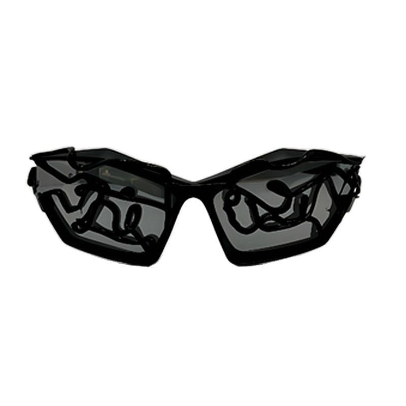 Women's Sporty Sunglasses with Futuristic Design Kalsten