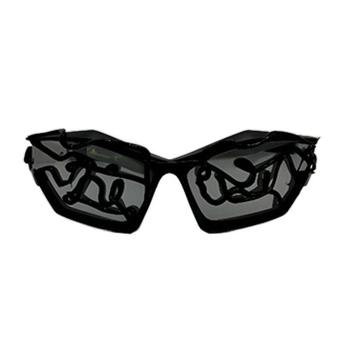 Women's Sporty Sunglasses with Futuristic Design Kalsten