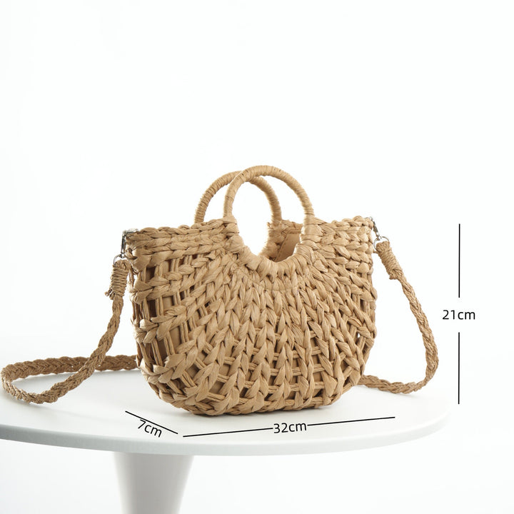 Handcrafted straw bag Kalsten