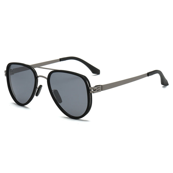 Women Aviator Sunglasses with robust metal frame and polarized lenses Kalsten